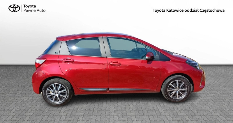 Toyota Yaris cena 62800 przebieg: 71691, rok produkcji 2020 z Jastrowie małe 211